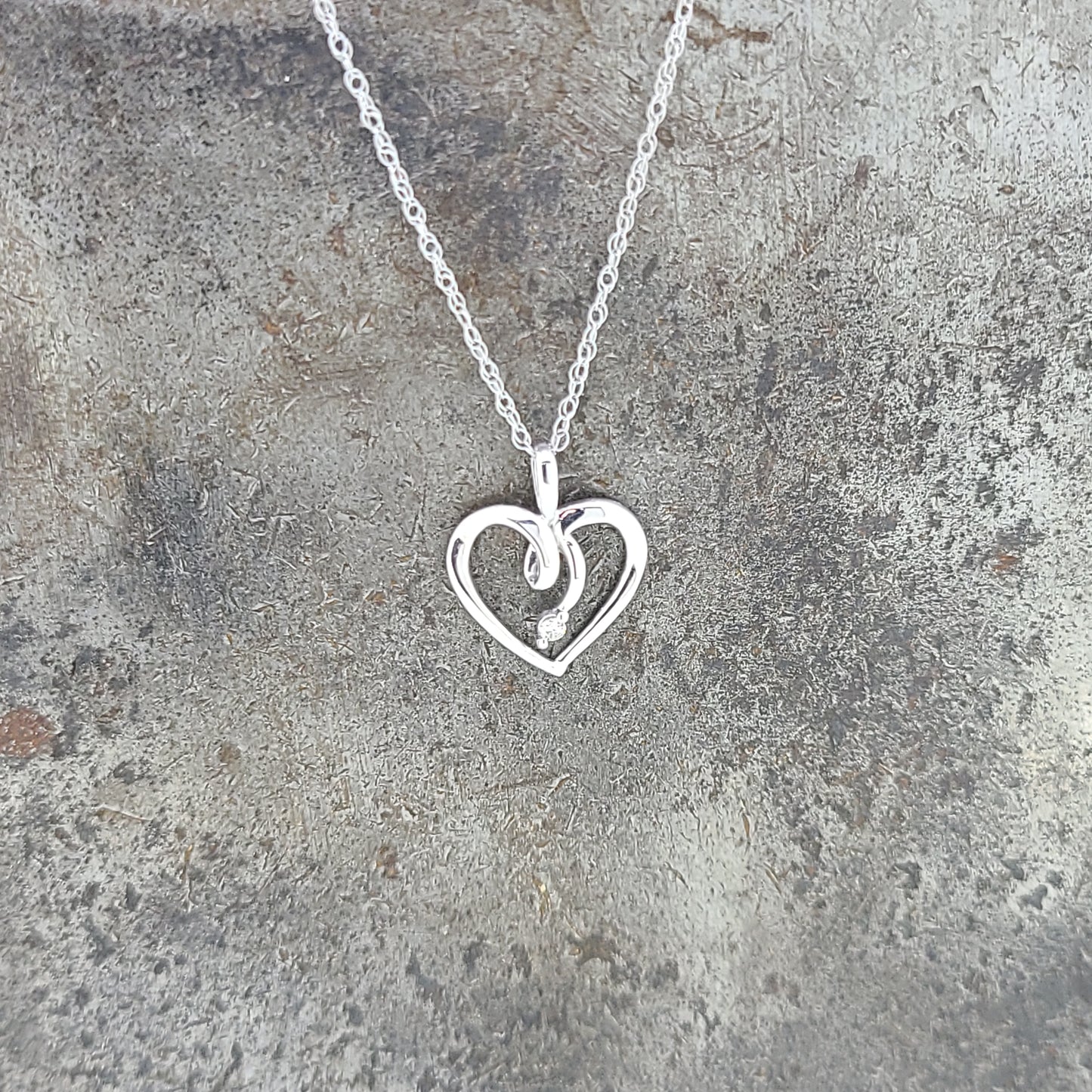 Diamond Heart Necklace