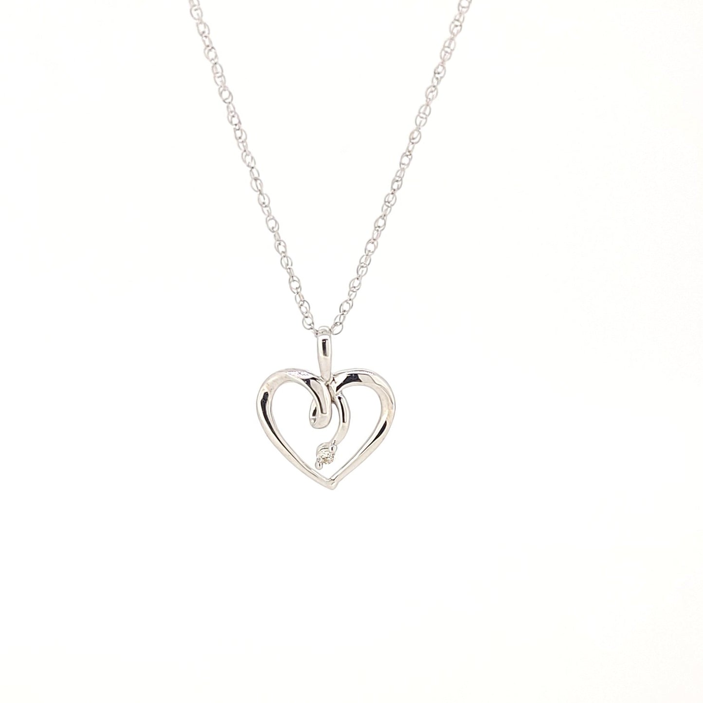 Diamond Heart Necklace
