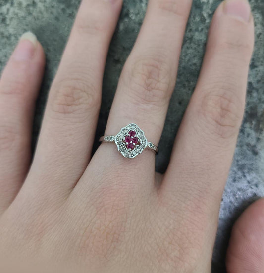Ruby and Diamond Ring