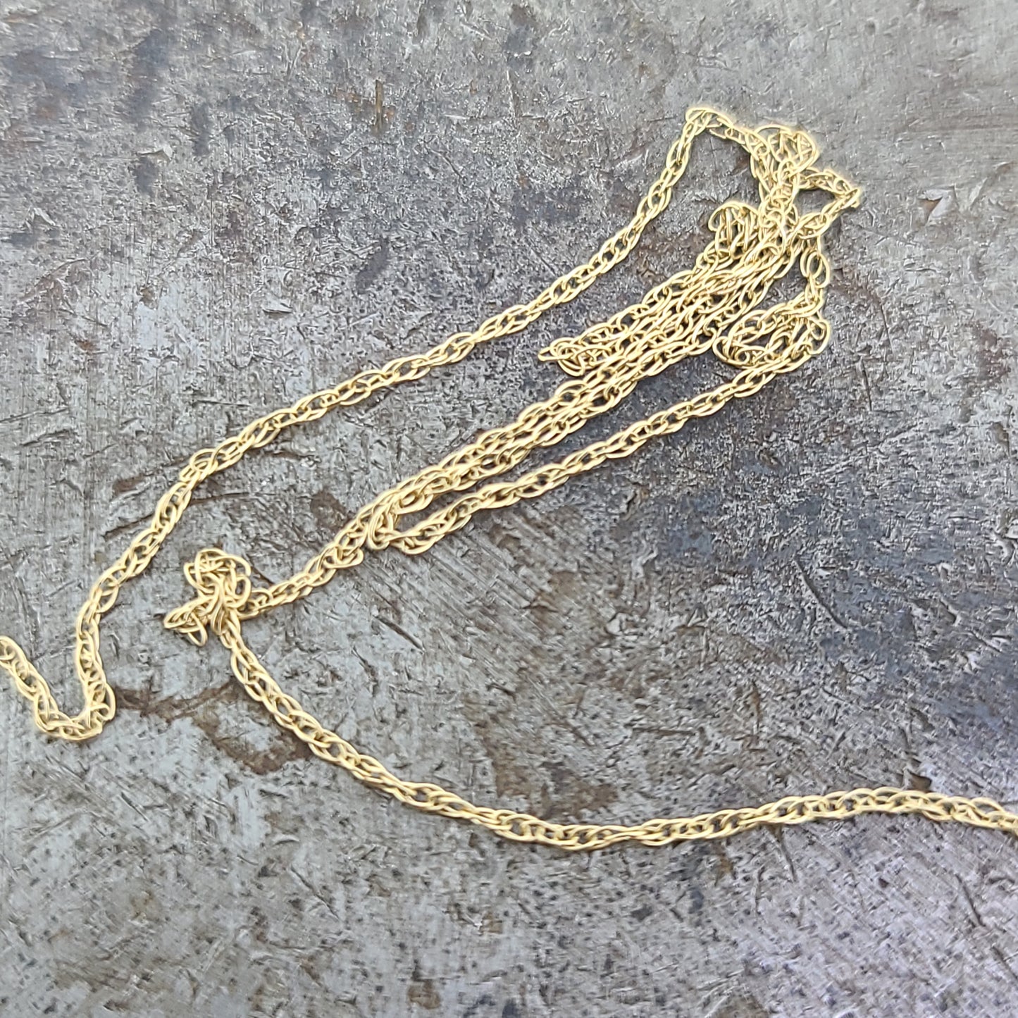 14k 0.7mm Chain