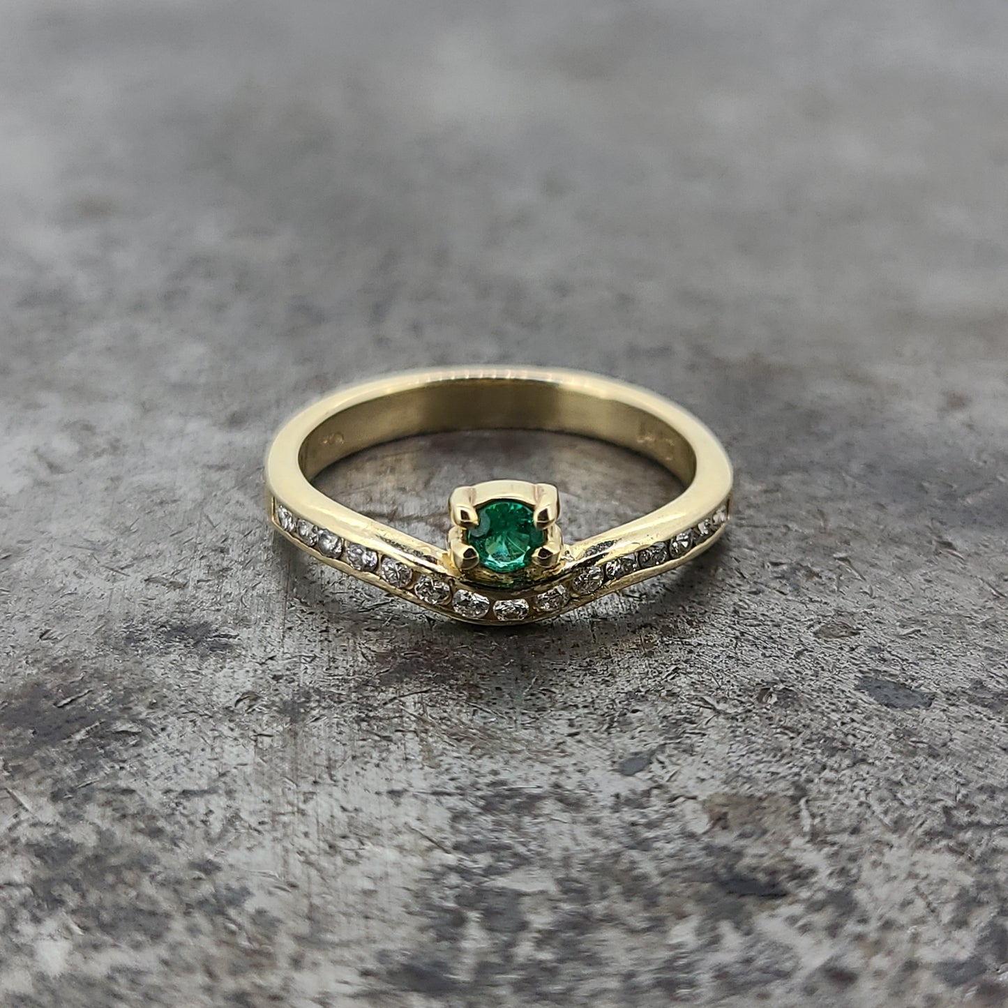 Emerald and Diamond Band