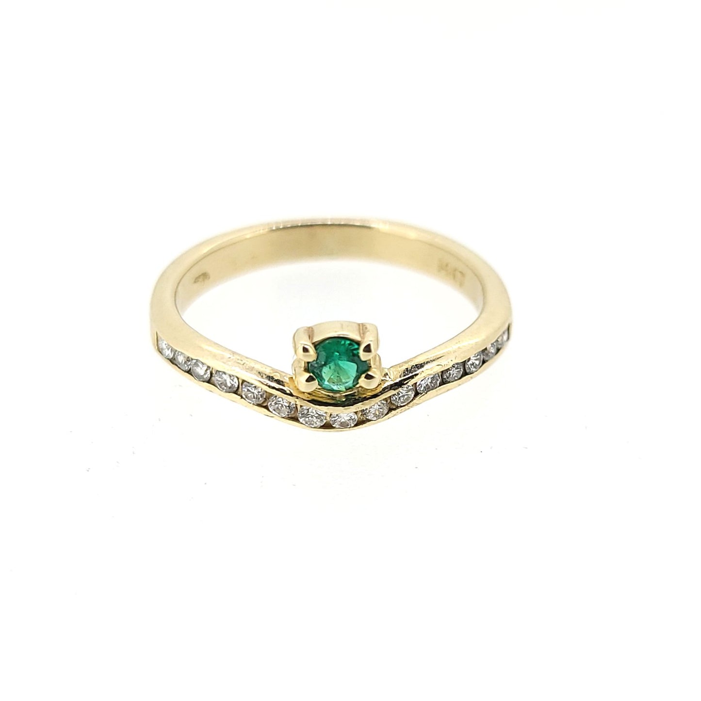 Emerald and Diamond Band