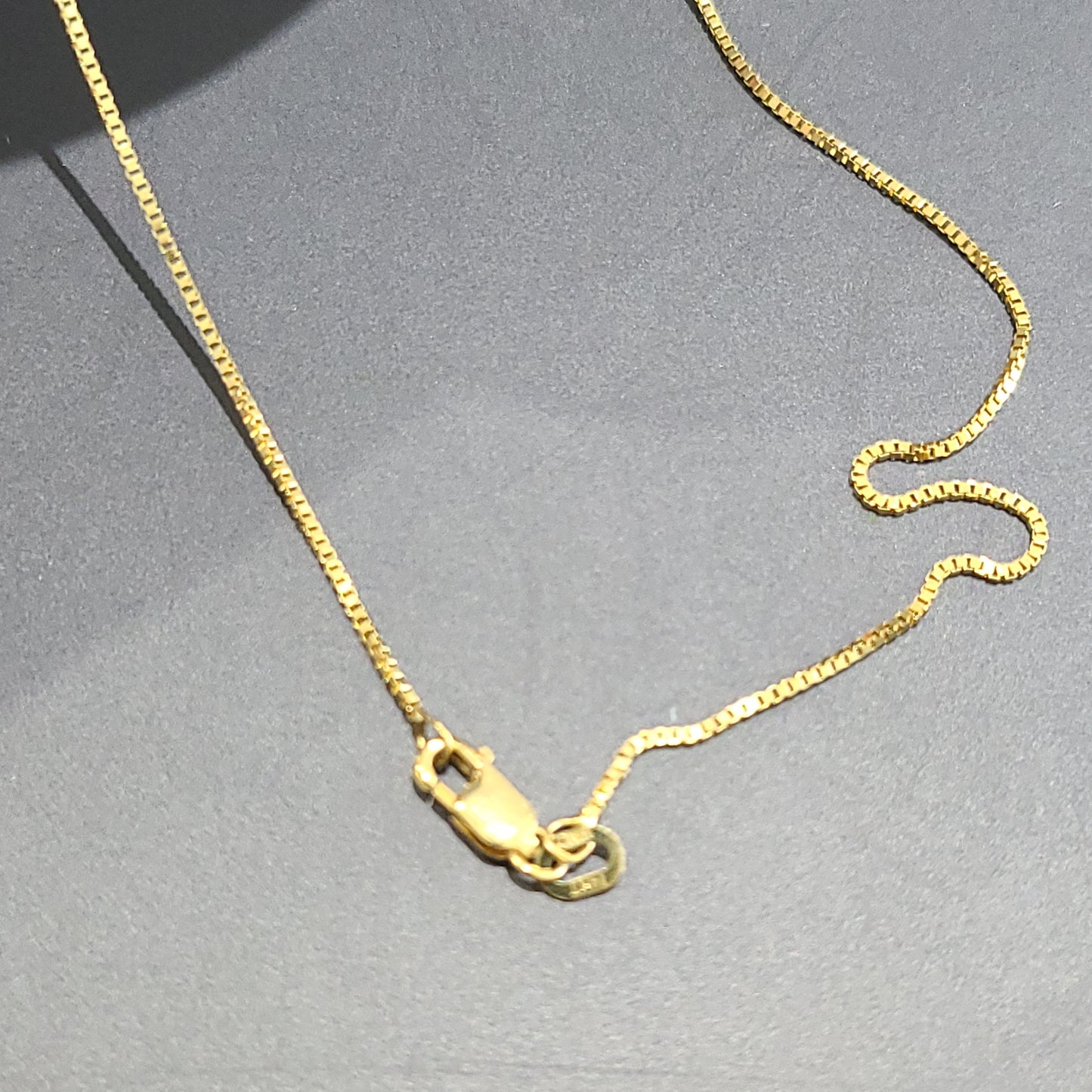 16" 14k Box Chain $250.00
