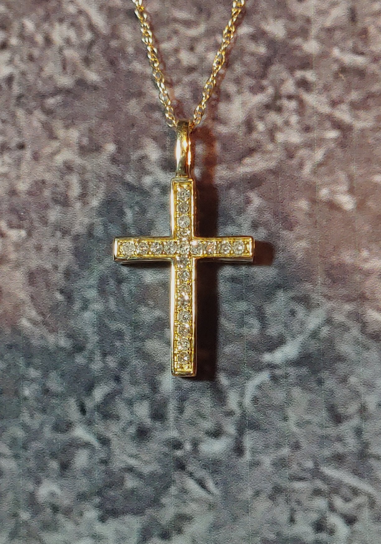 Diamond Cross Necklace