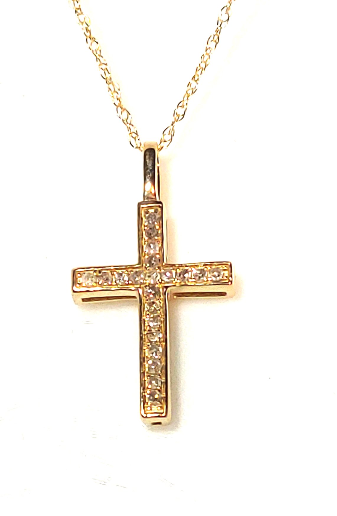 Diamond Cross Necklace