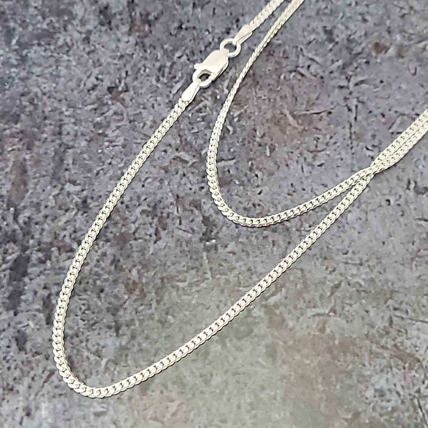 24" Sterling Silver Curb Chain