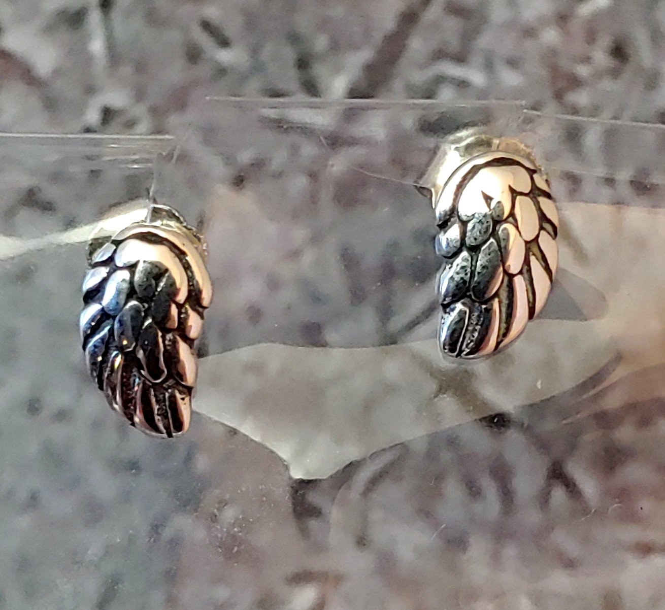 Silver Wing Earrings