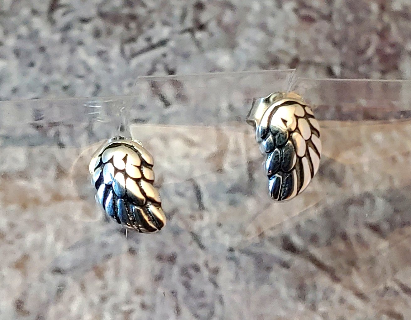 Silver Wing Earrings