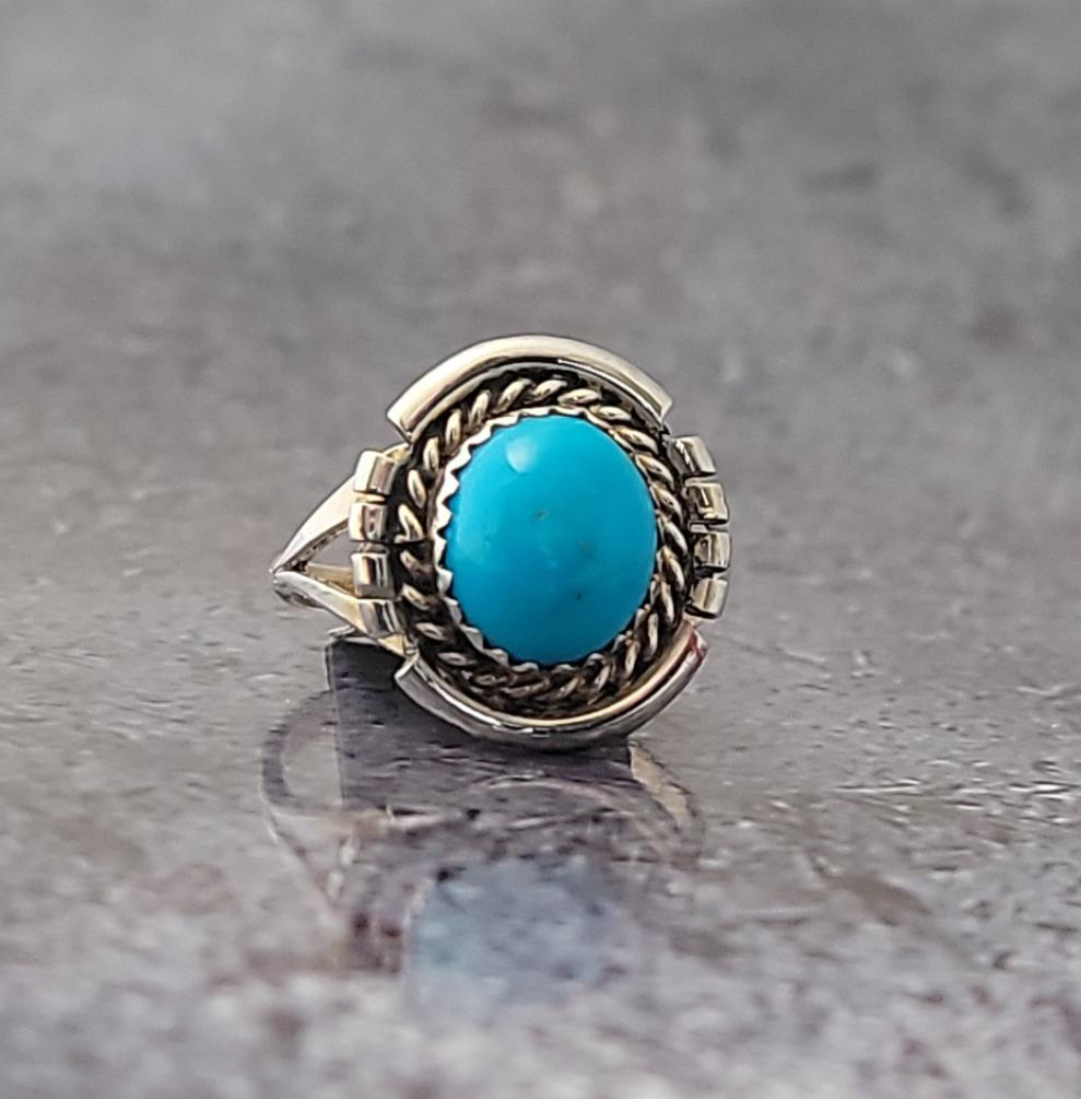 Sterling and Turquoise Ring