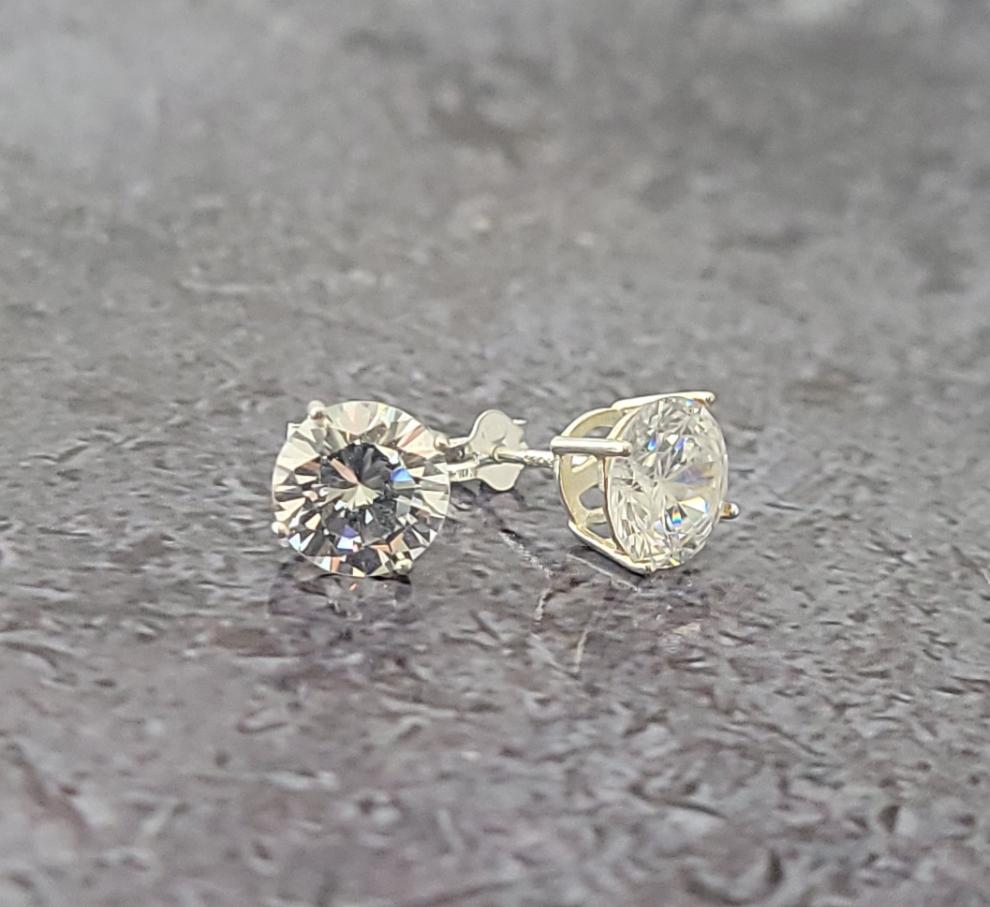 Sterling Cubic Zirconia Earrings