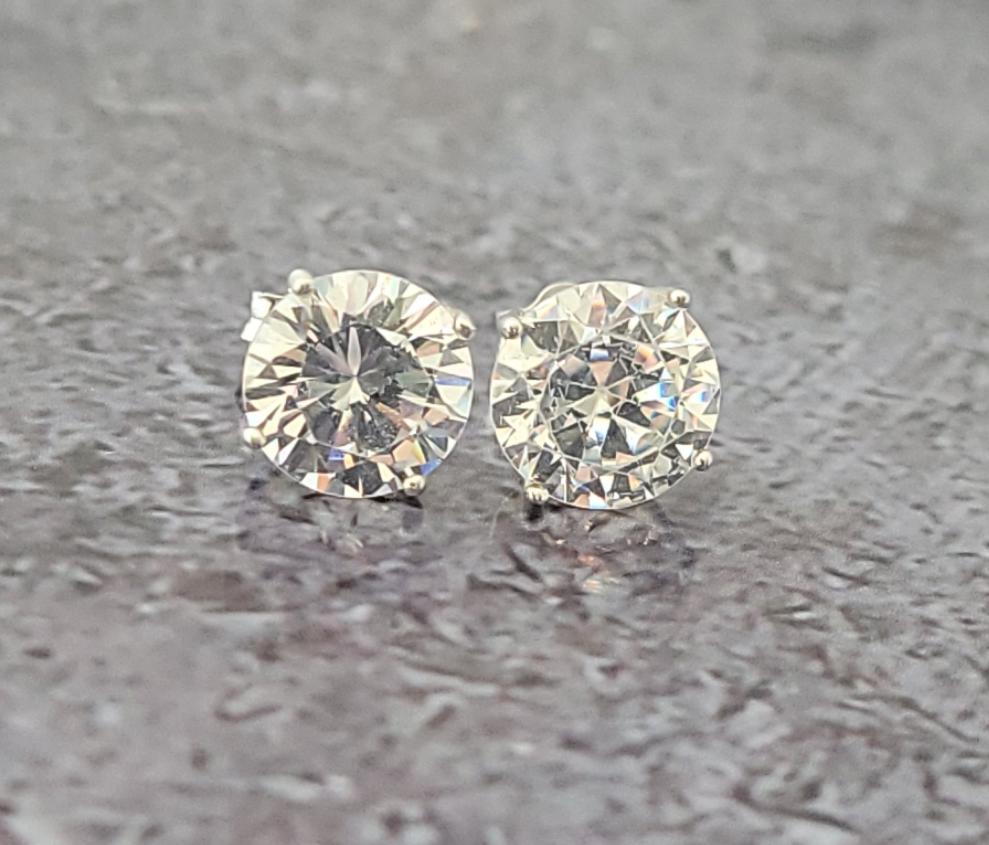Sterling Cubic Zirconia Earrings