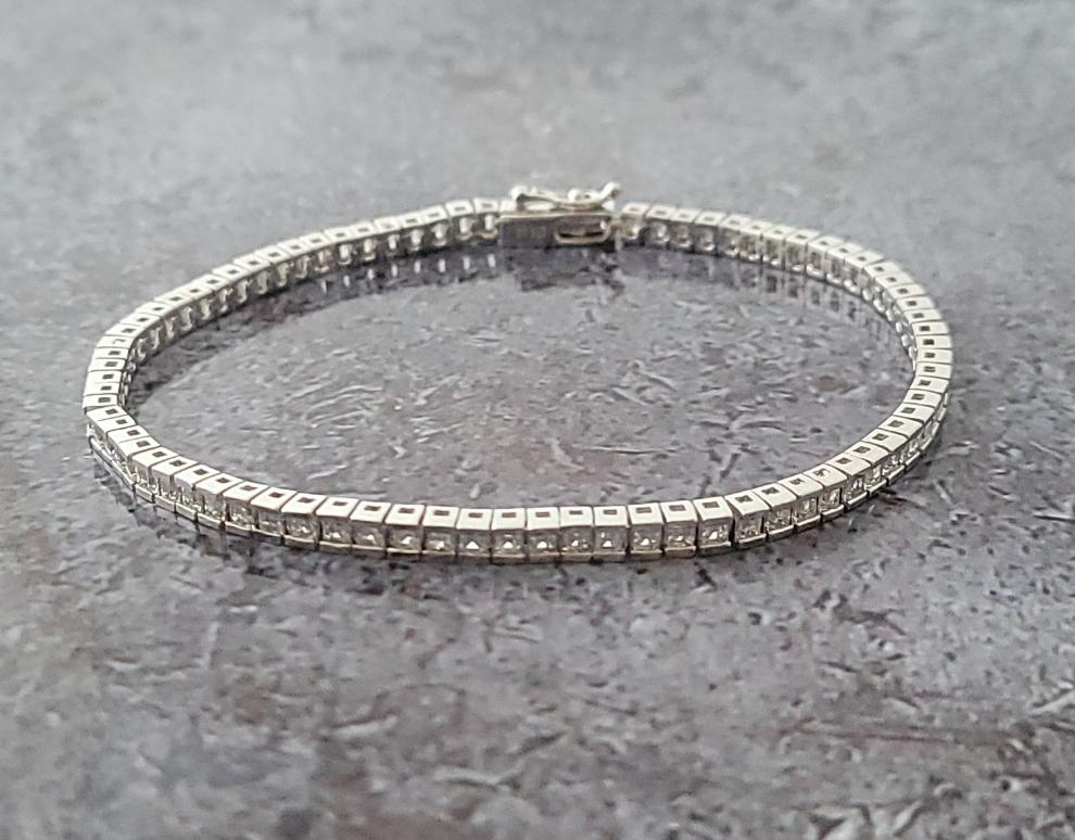 Sterling Cubic Zirconia Bracelet