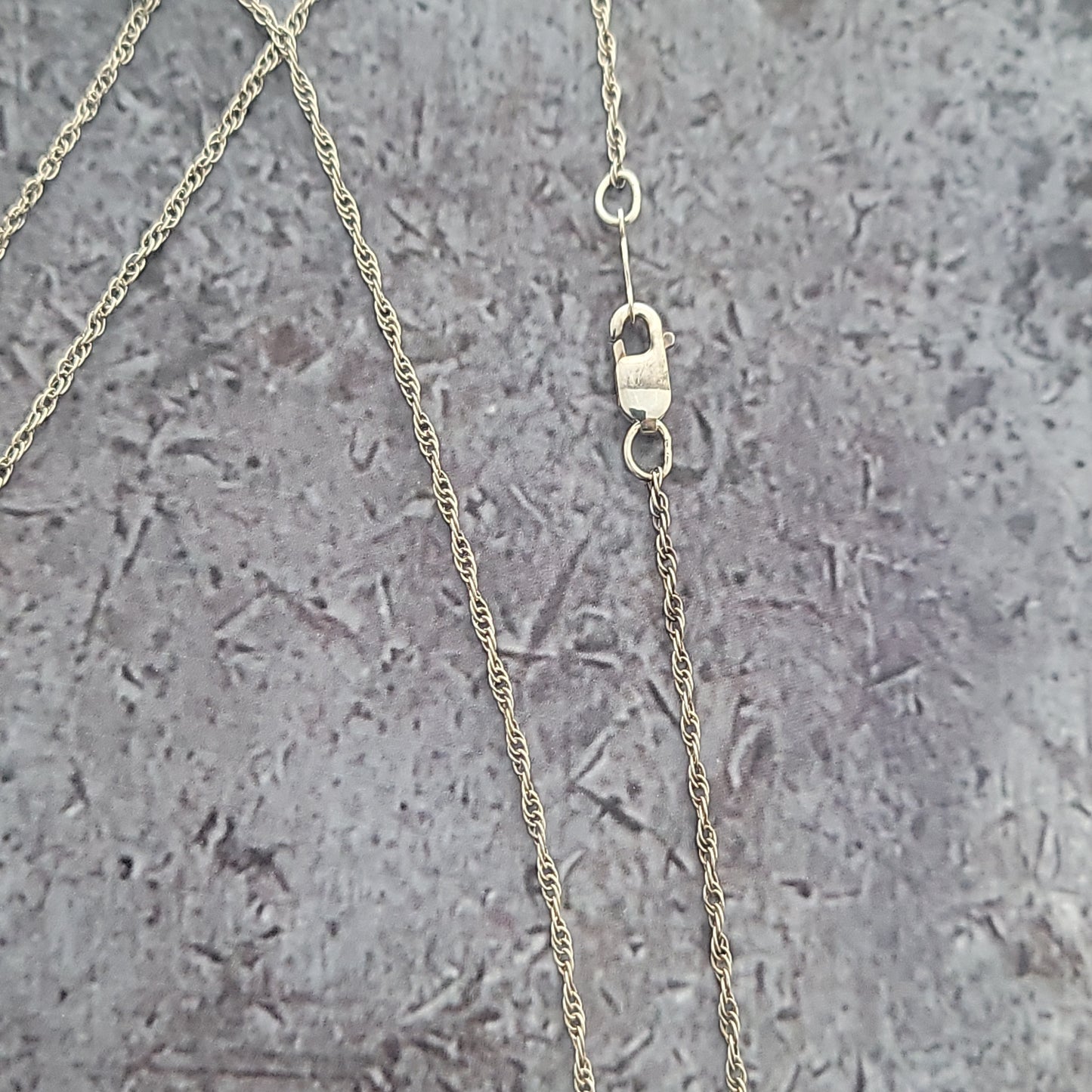 18" Sterling Rope Chain