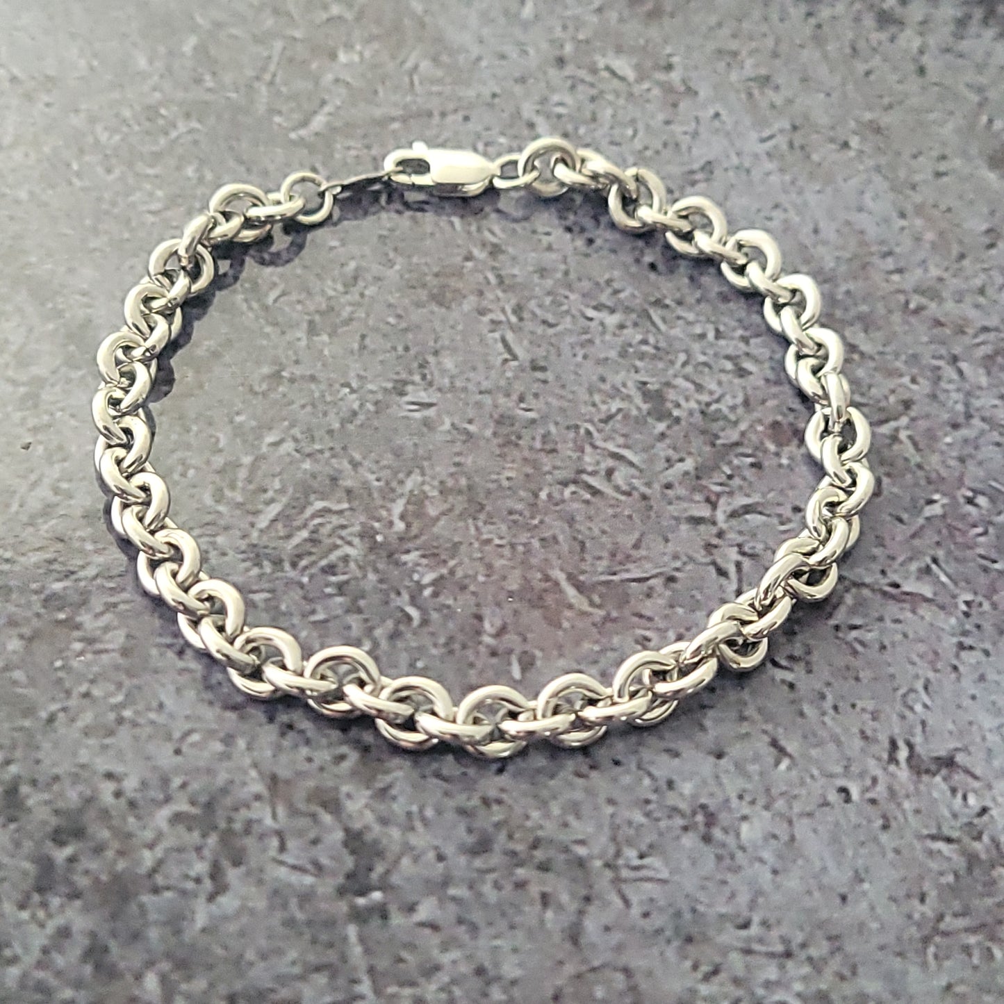 Sterling Cable Bracelet
