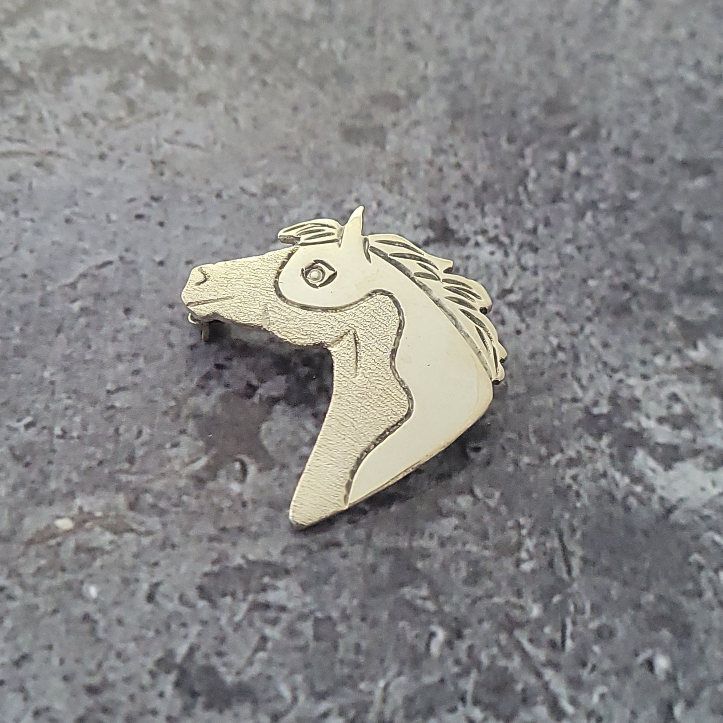 Sterling Horse Pin