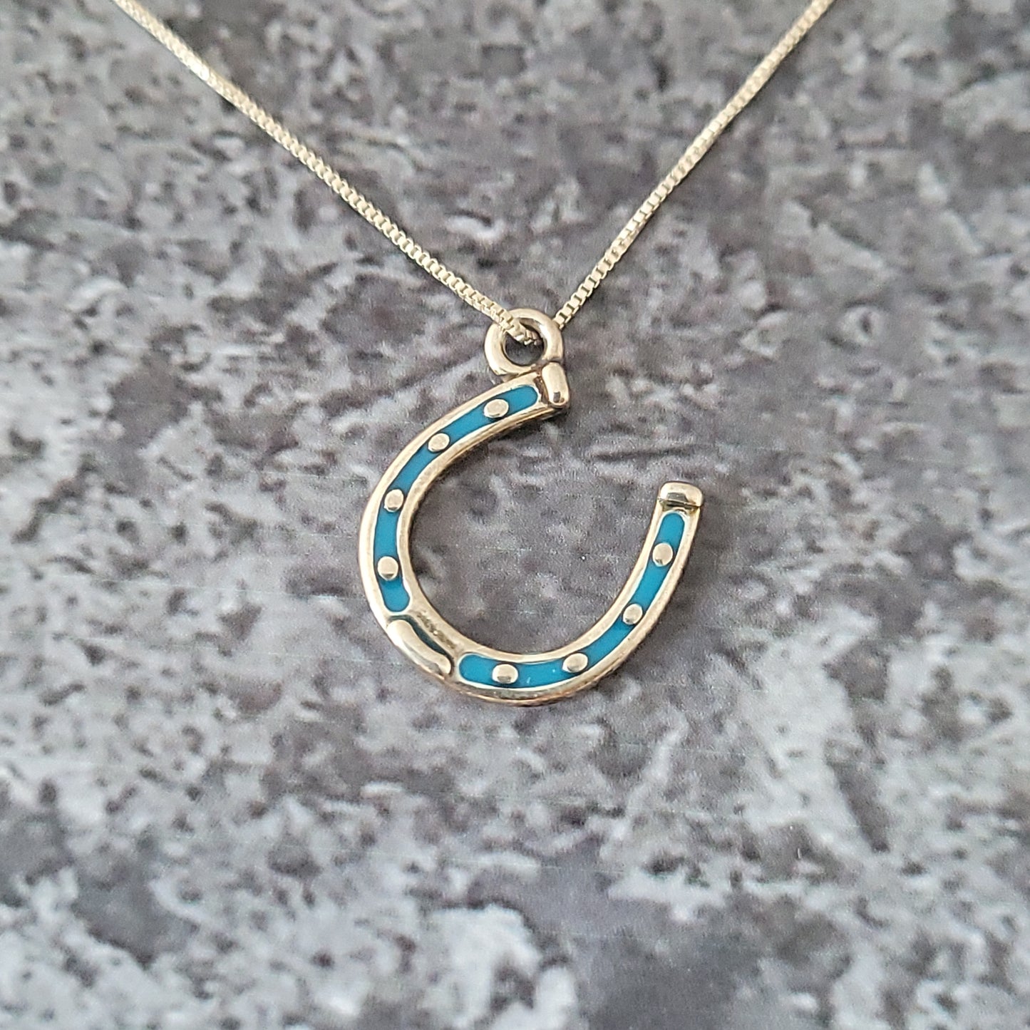 Sterling Horseshoe Pendant