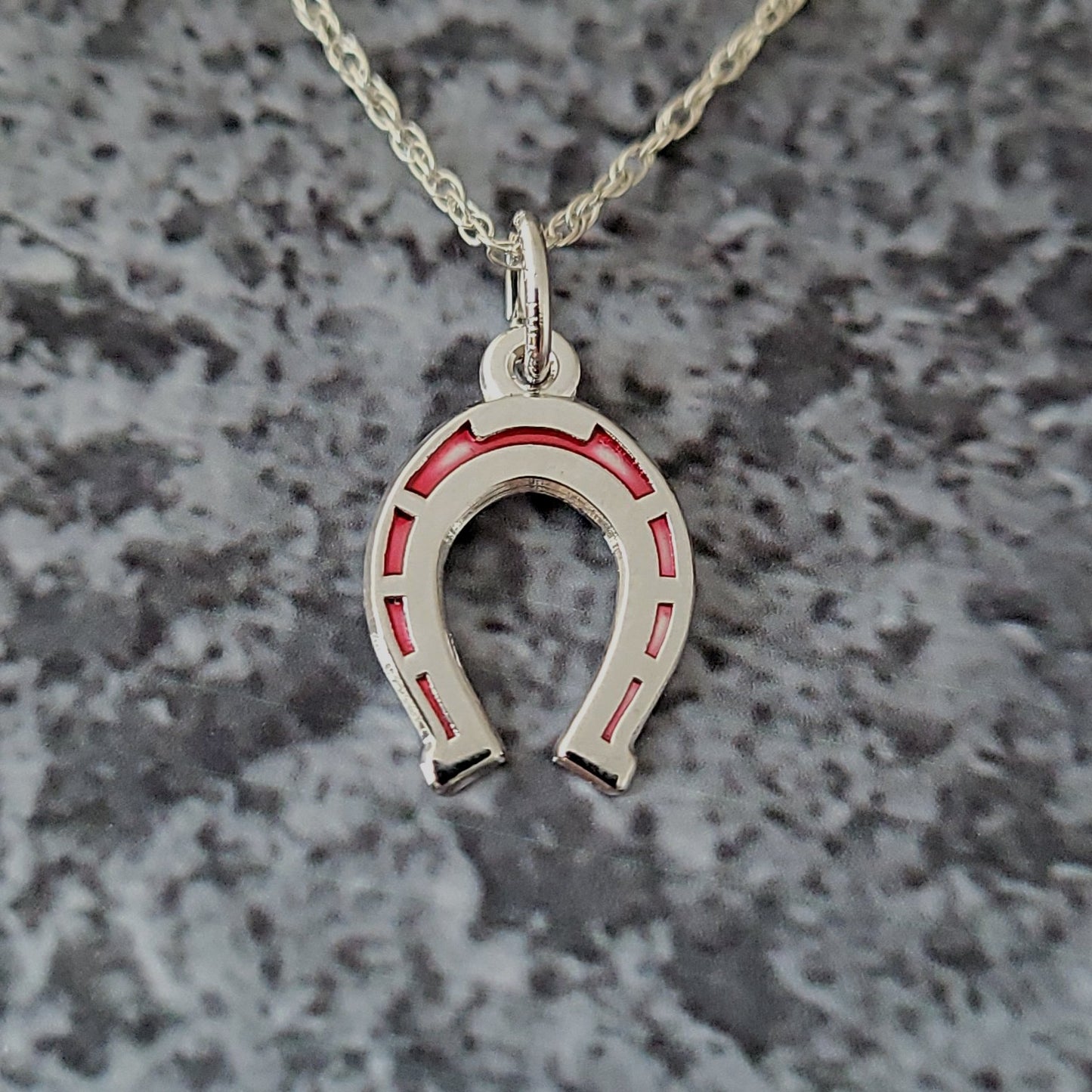 Sterling Horseshoe Pendant