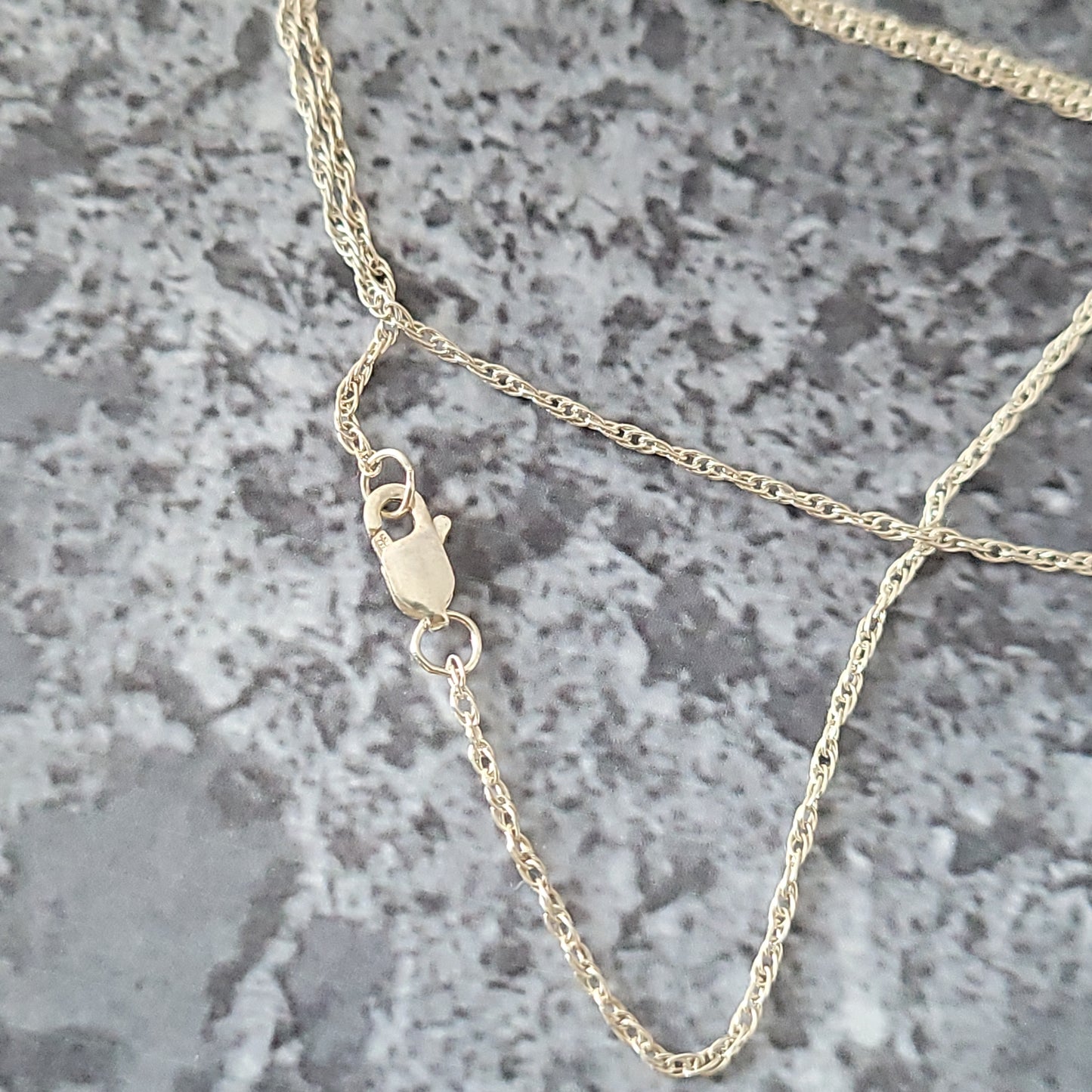 18" Sterling Rope Chain