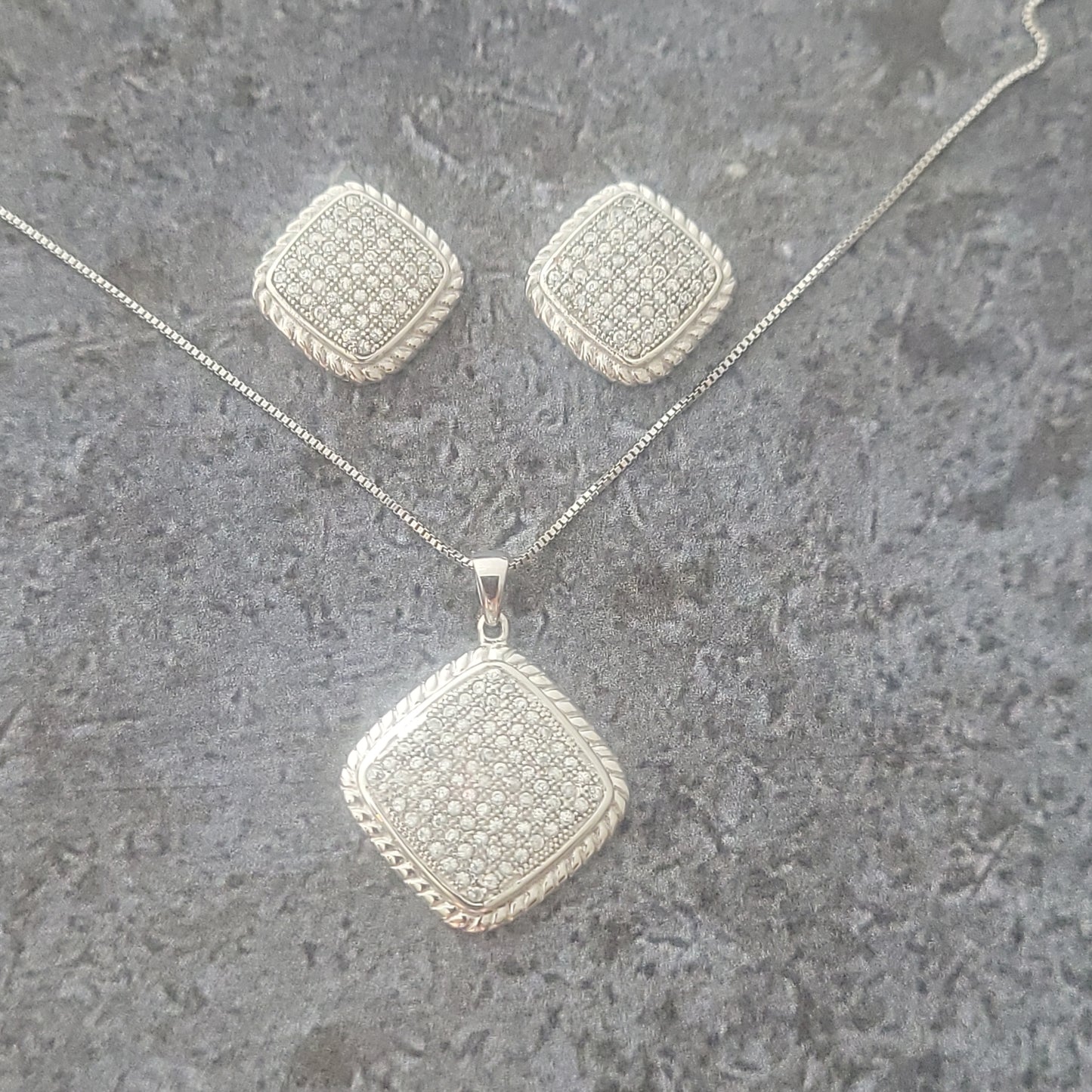 Sterling CZ Set