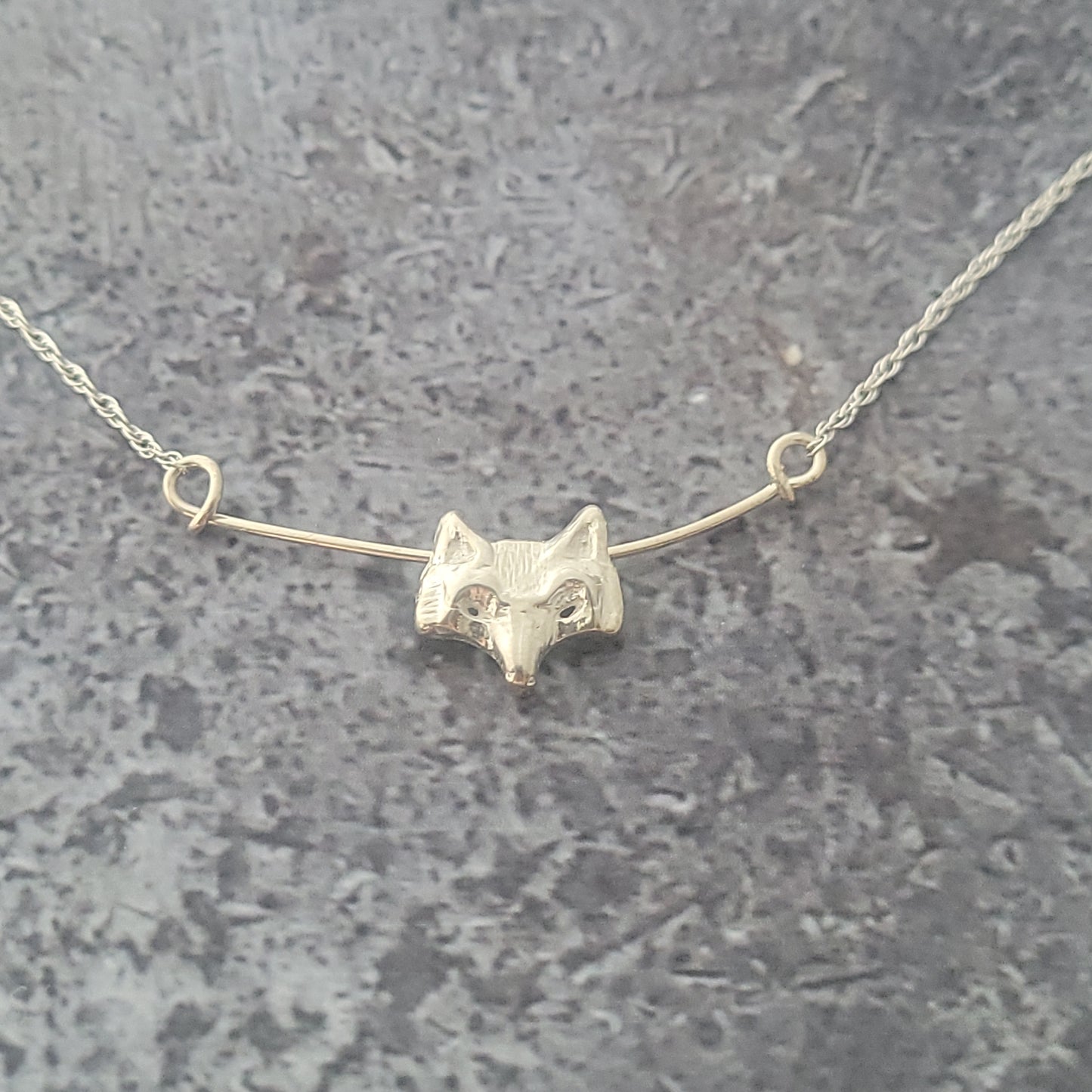 Sterling Fox Necklace