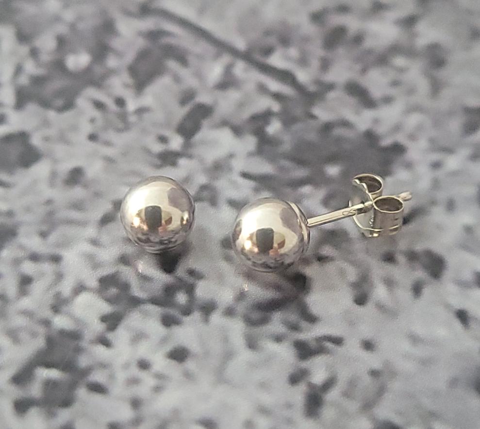 14k 5mm Ball Post
