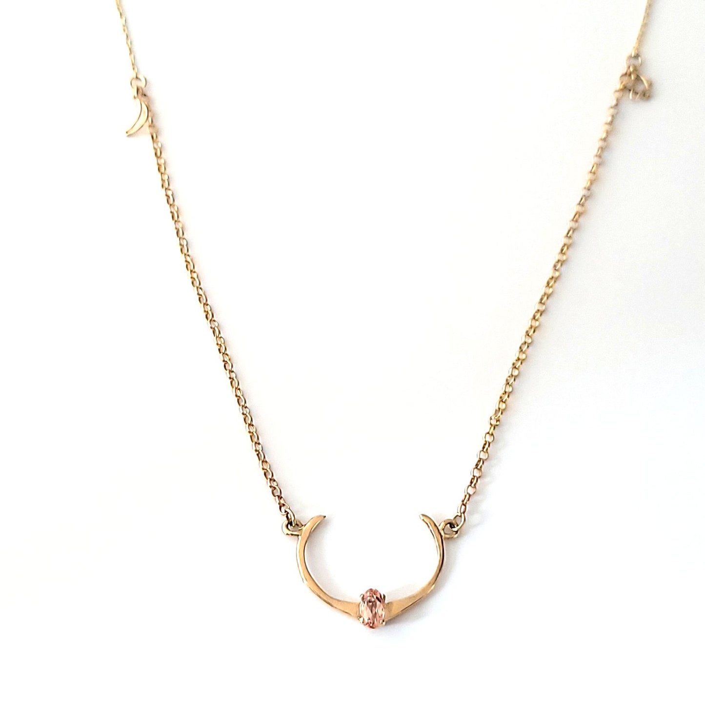 Crescent with Imperial Topaz