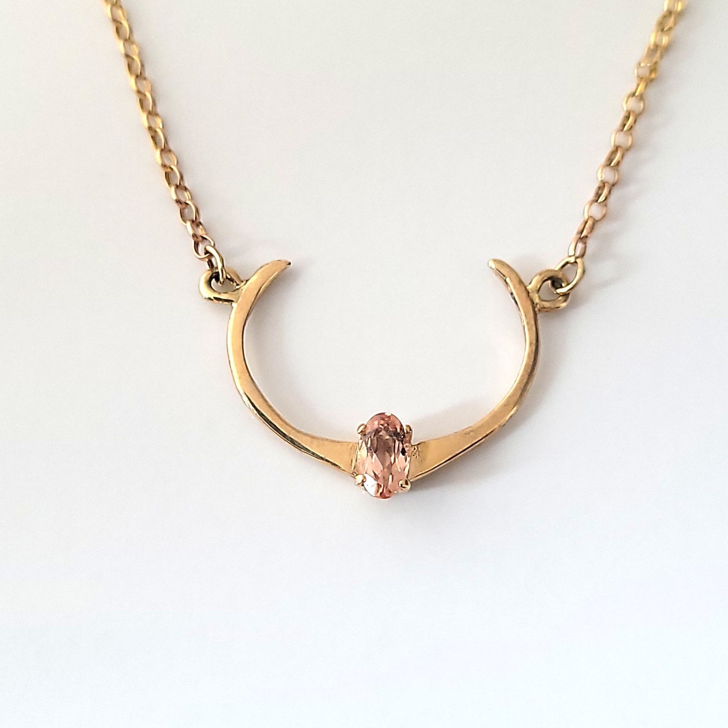Crescent with Imperial Topaz
