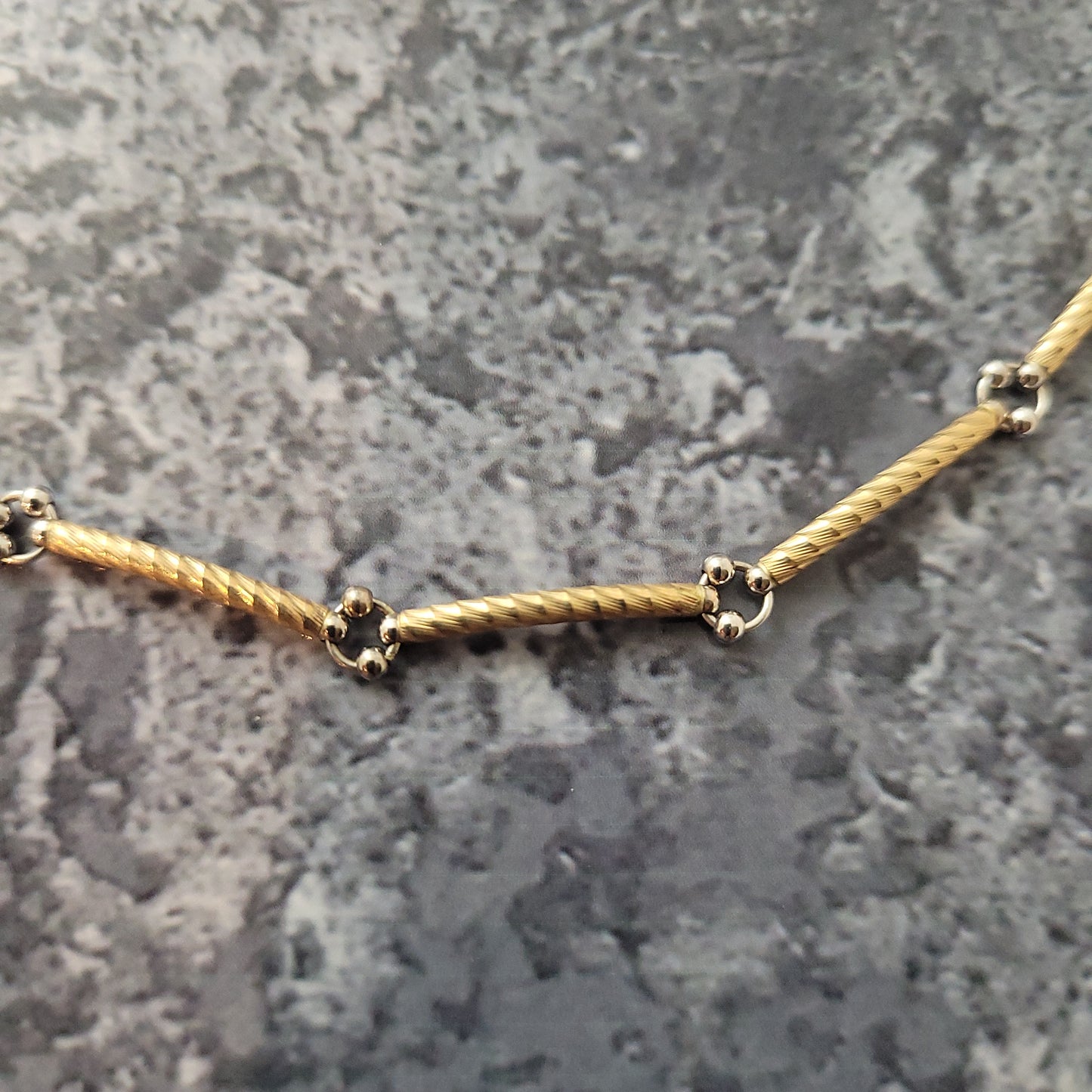 10k Two Tone Necklace