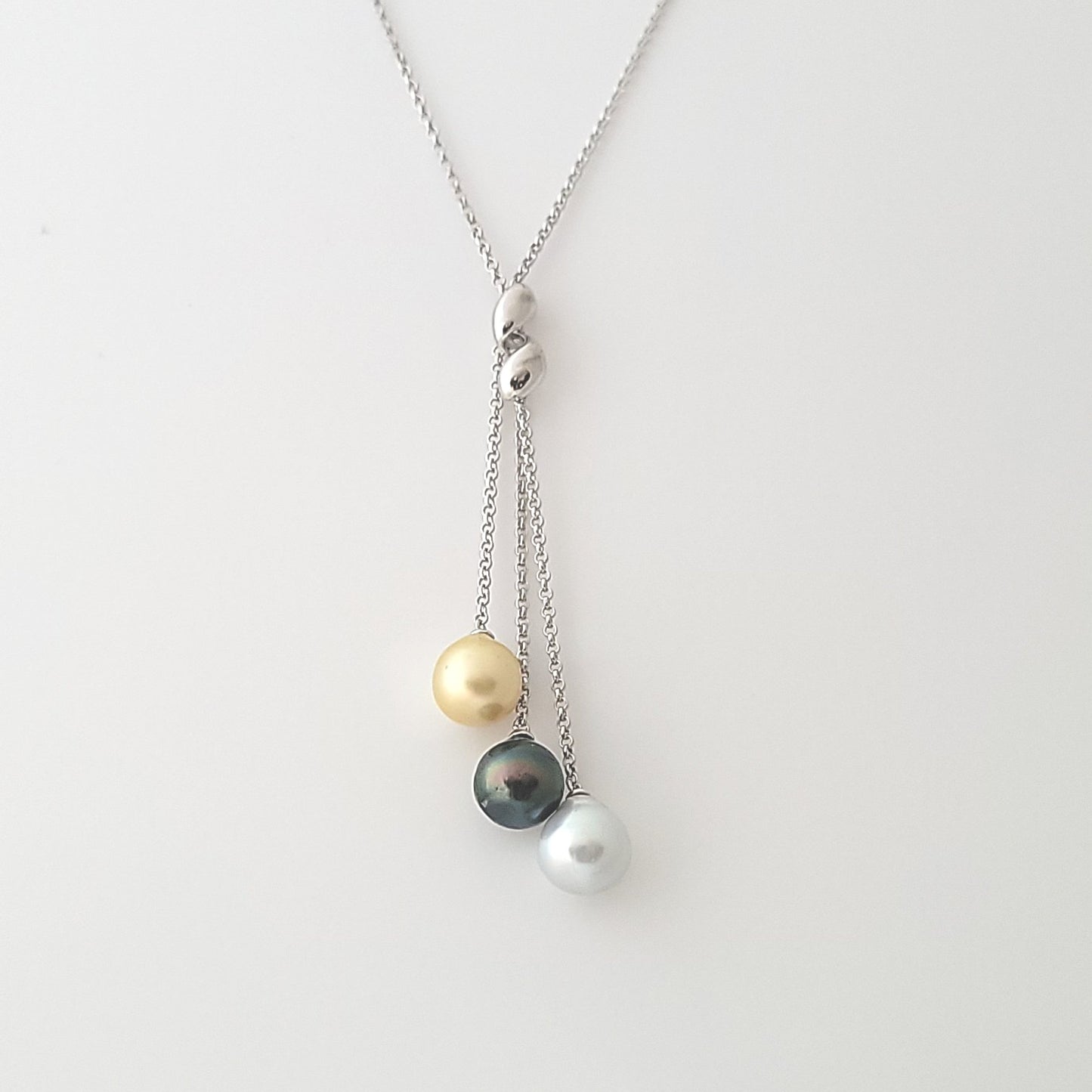 Sterling Silver Pearl Necklace