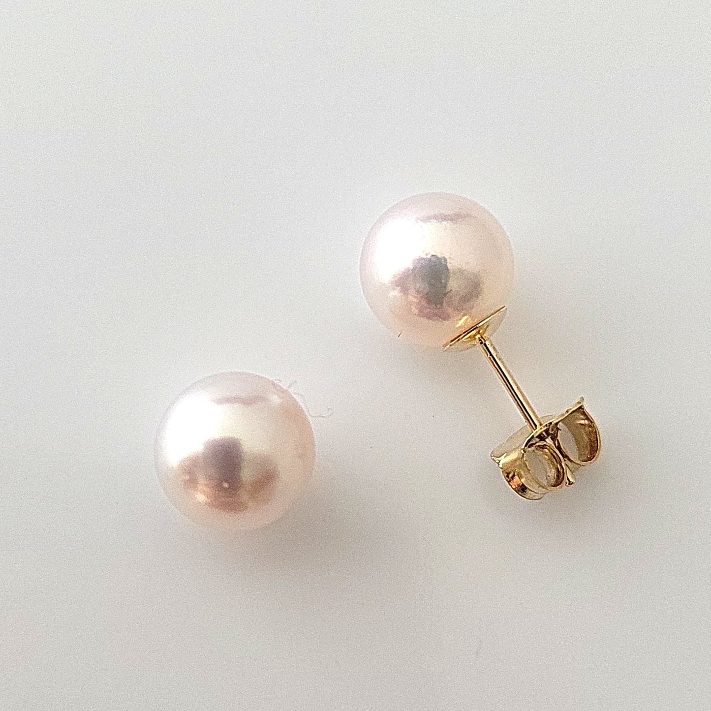8mm Akoya Pearl Earrings