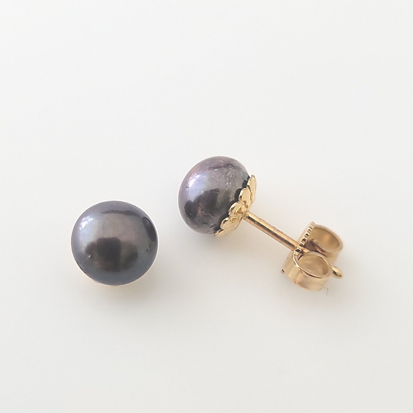 Black Pearl Earrings