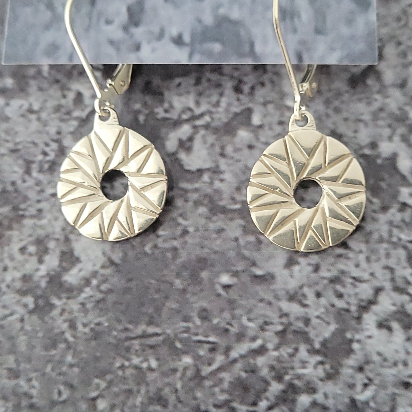 Star Millstone Earrings