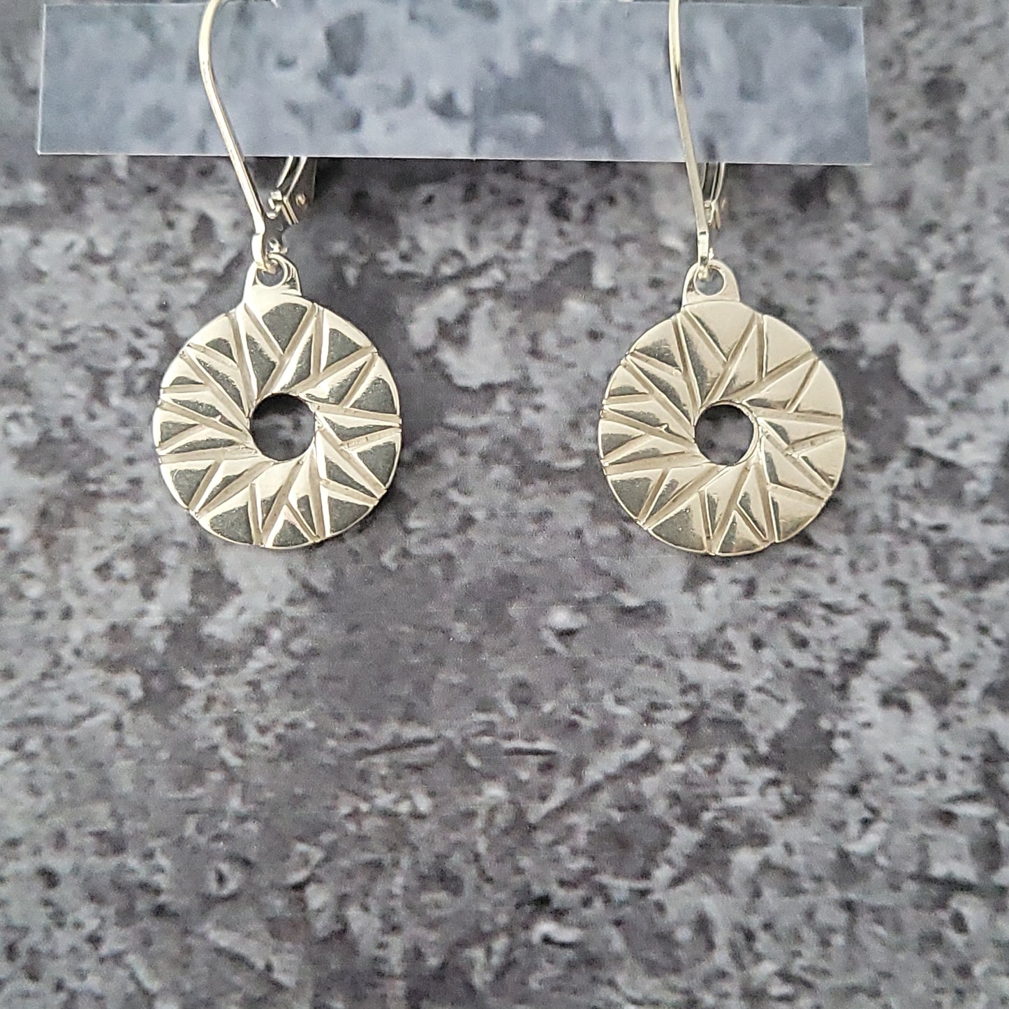 Star Millstone Earrings