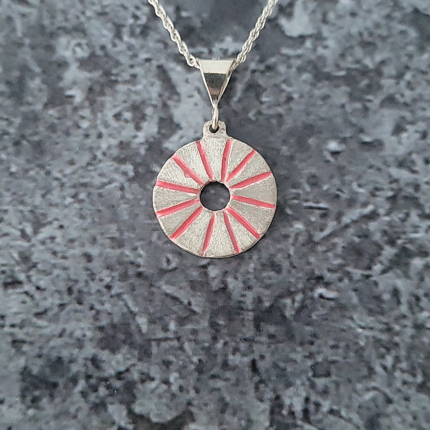 Small Millstone with Pink