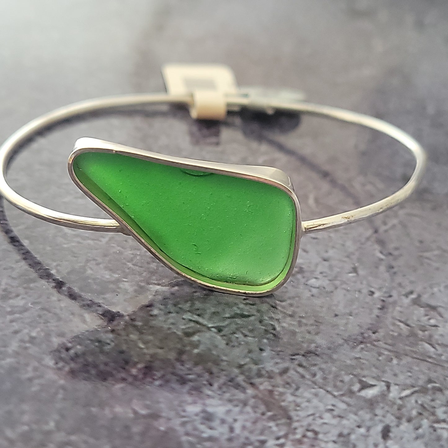 Sterling Sea Glass Bracelet