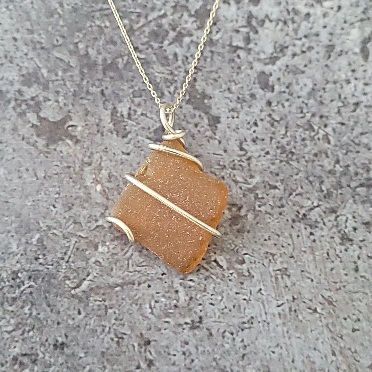 Genuine Sea Glass Pendant