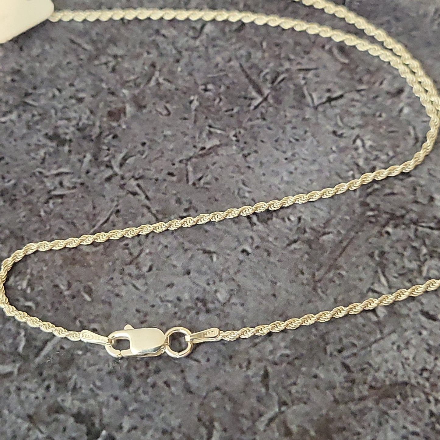 Sterling Rope Chain