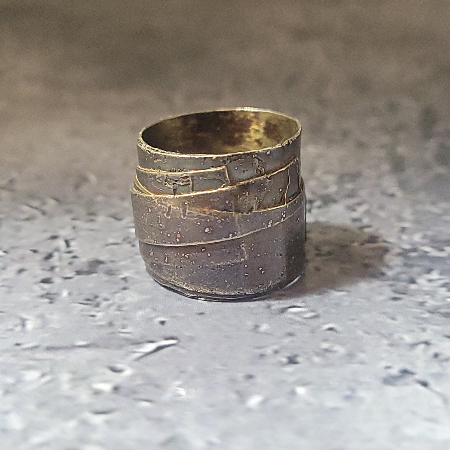 Sterling Antiqued Ring