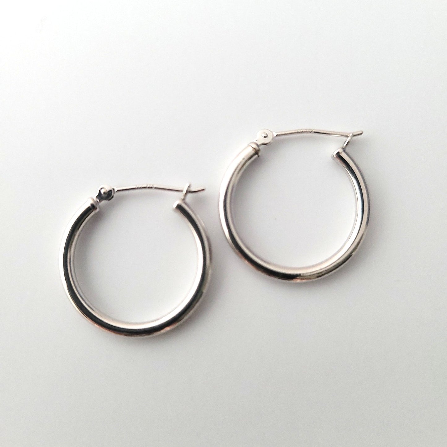 14k 3/4" Hoop Earrings
