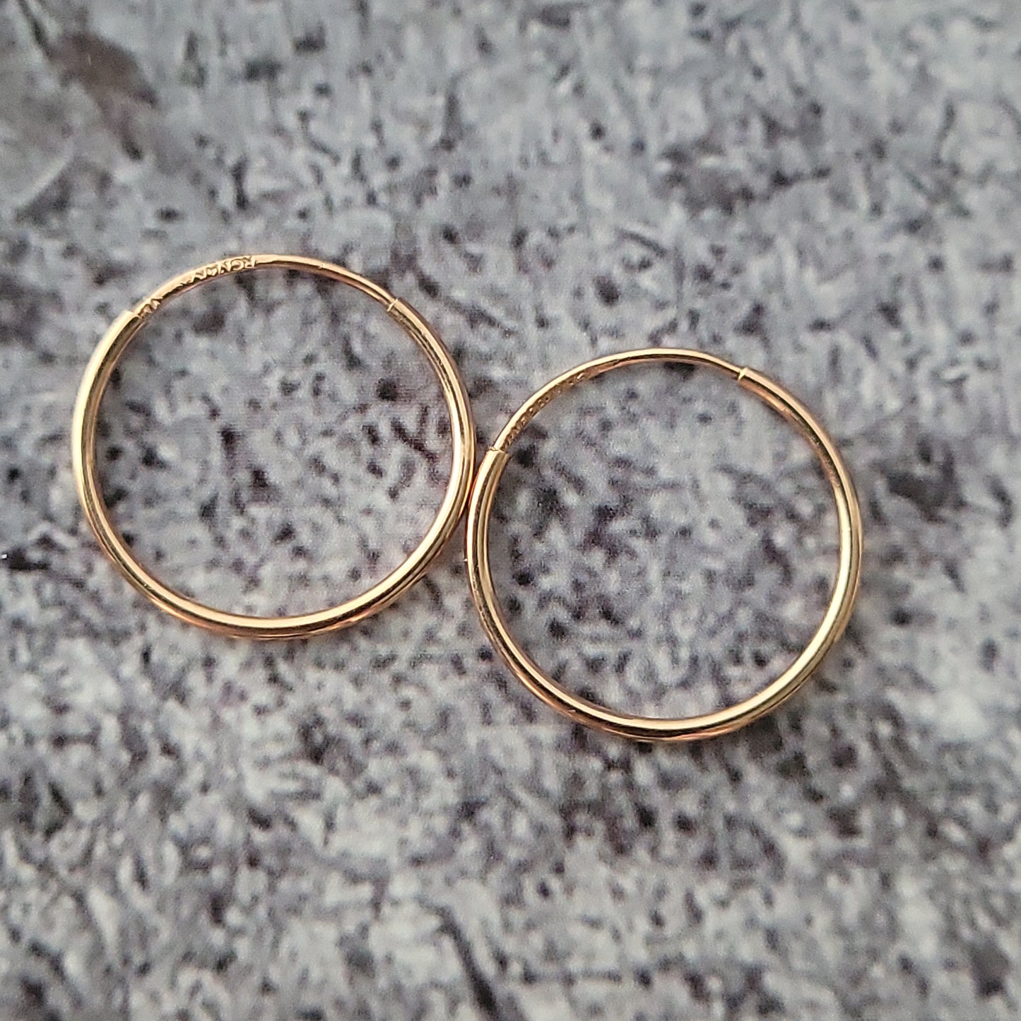 15mm Endless Hoop Earrings