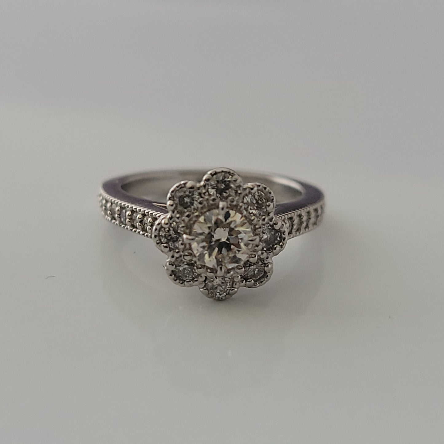 Platinum & Diamond Engagement ring