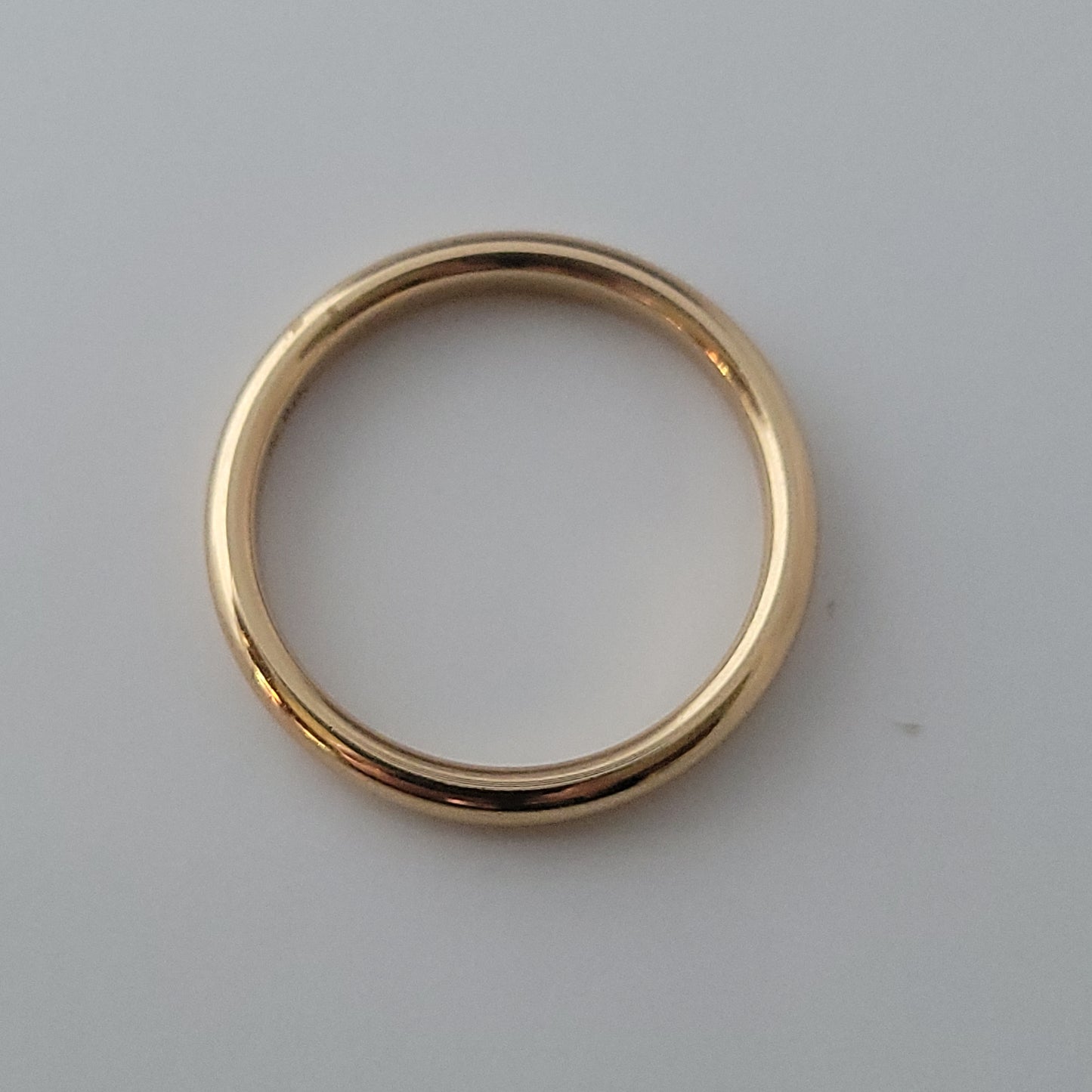 3mm Gold Wedding Band