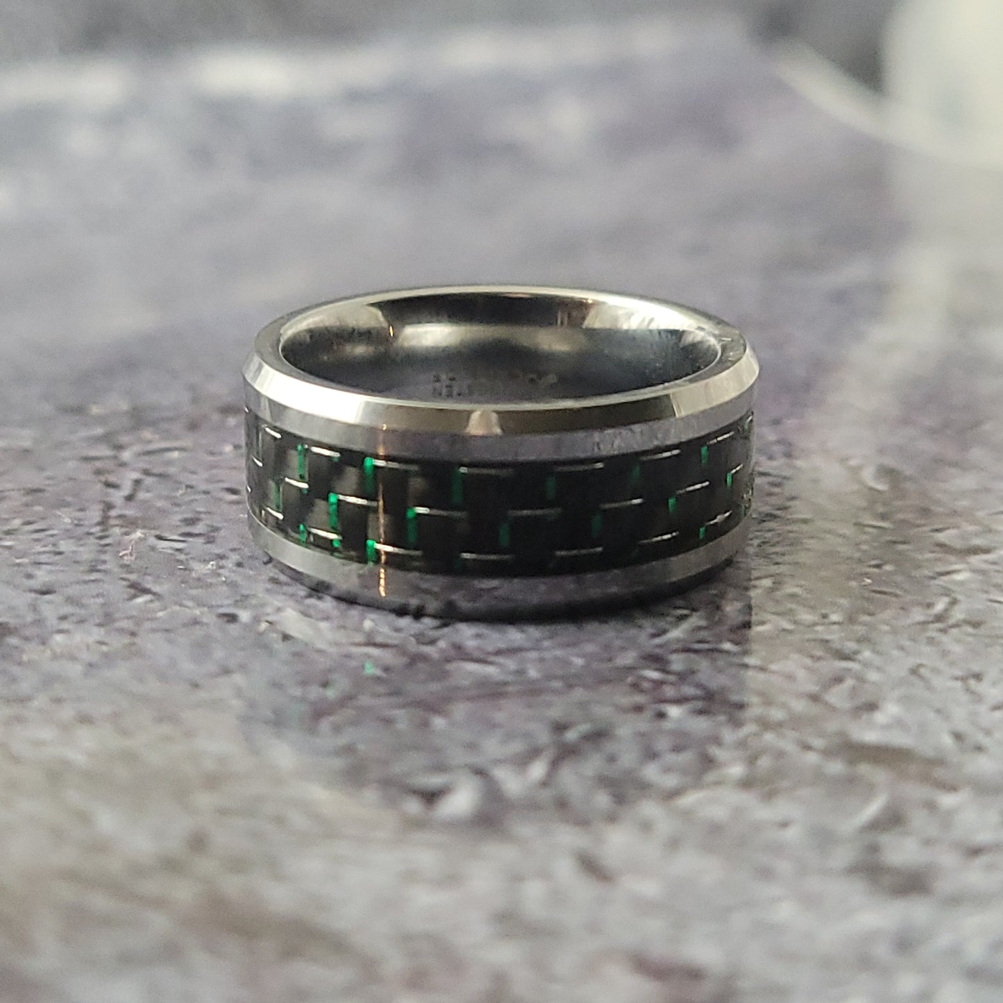 Tungsten with Black and Green