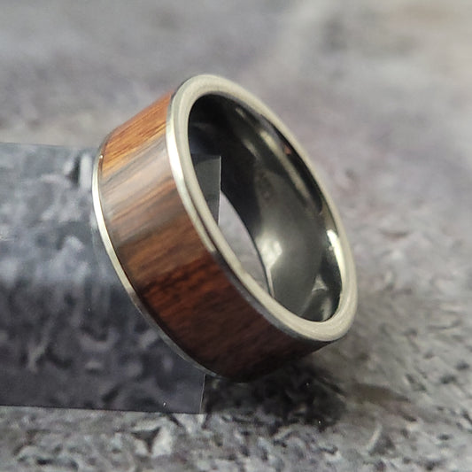 Tungsten and Brazilian Wood Band