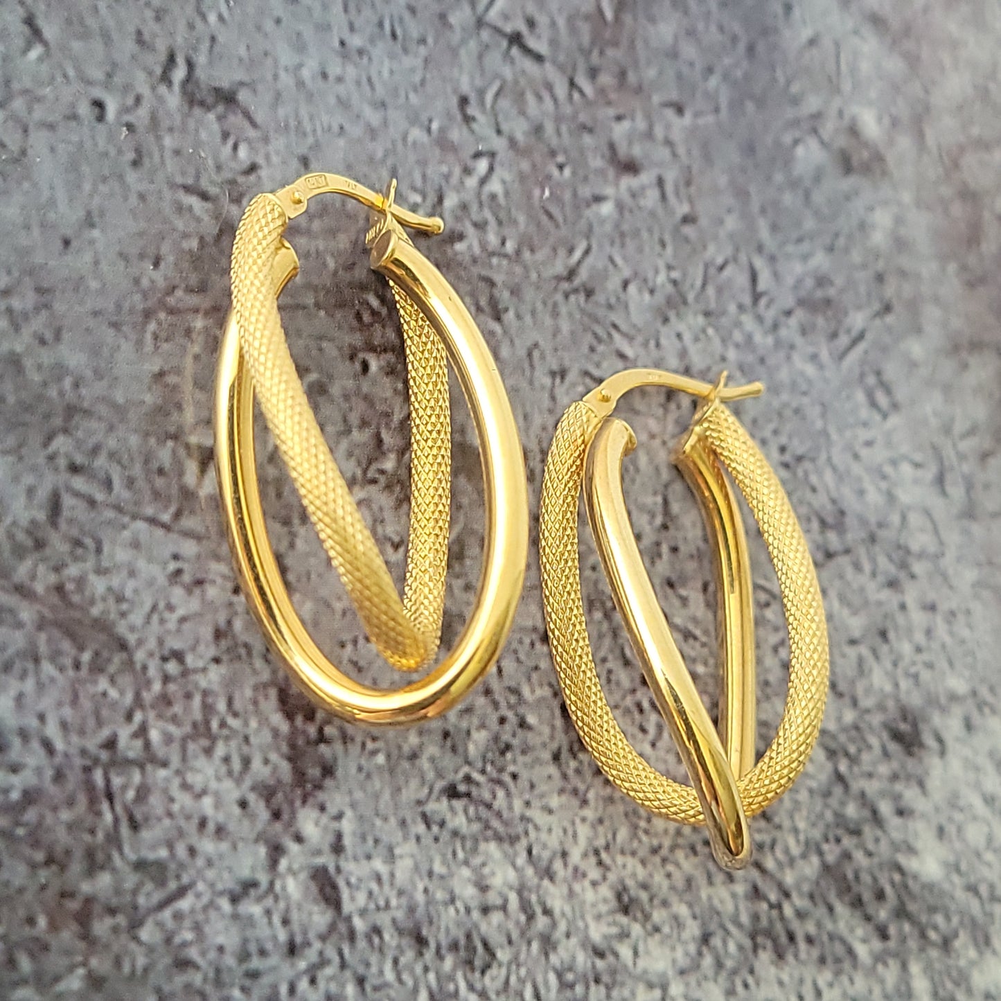 Gold Hoop Earrings