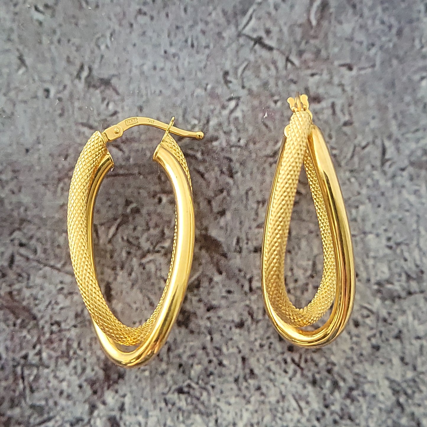Gold Hoop Earrings