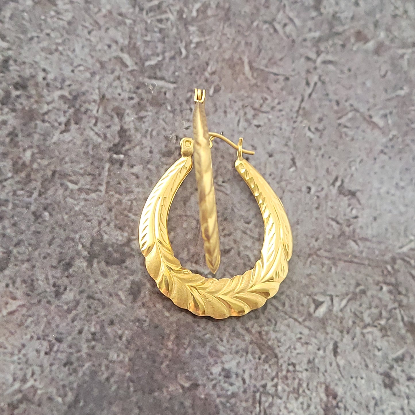 Gold Hoop Earrings