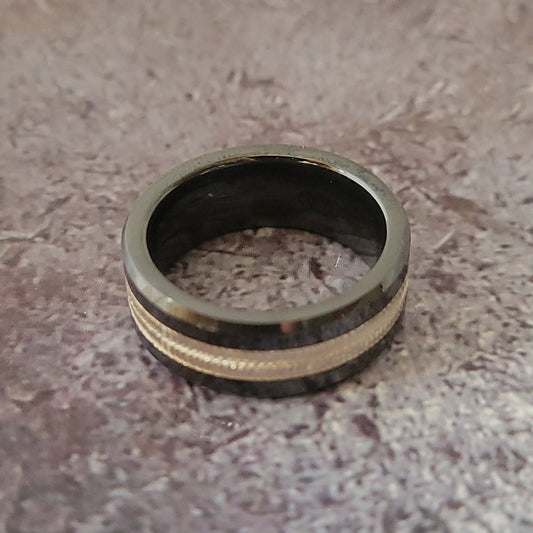 Black Ceramic Band. $100.00