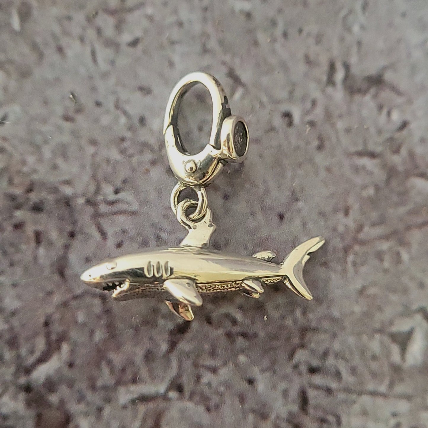 Sterling Shark Charm