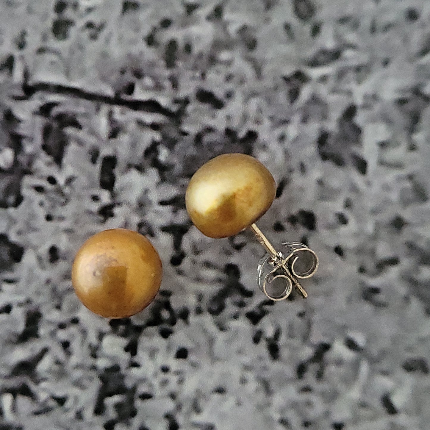 Sterling Pearl Studs